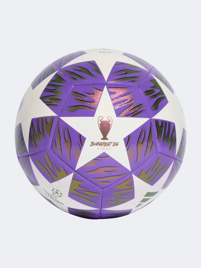 Adidas Uefa Champions League Final Official Training Football – Purple/White 1