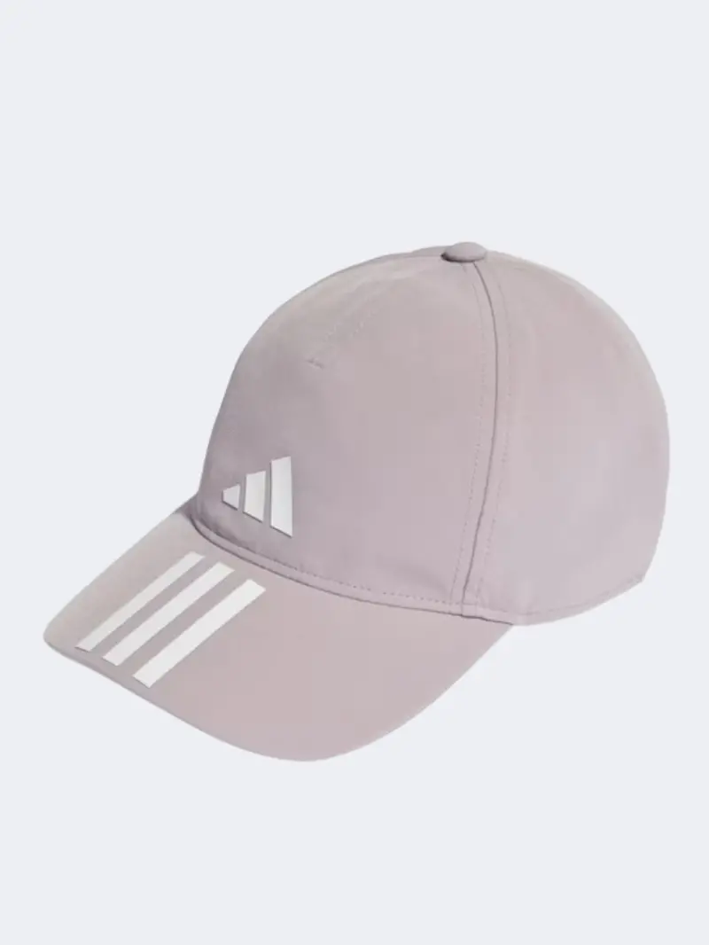 Adidas Unisex Baseball 3-Stripes Training Cap – Preloved Fig & White Retro Cap 1