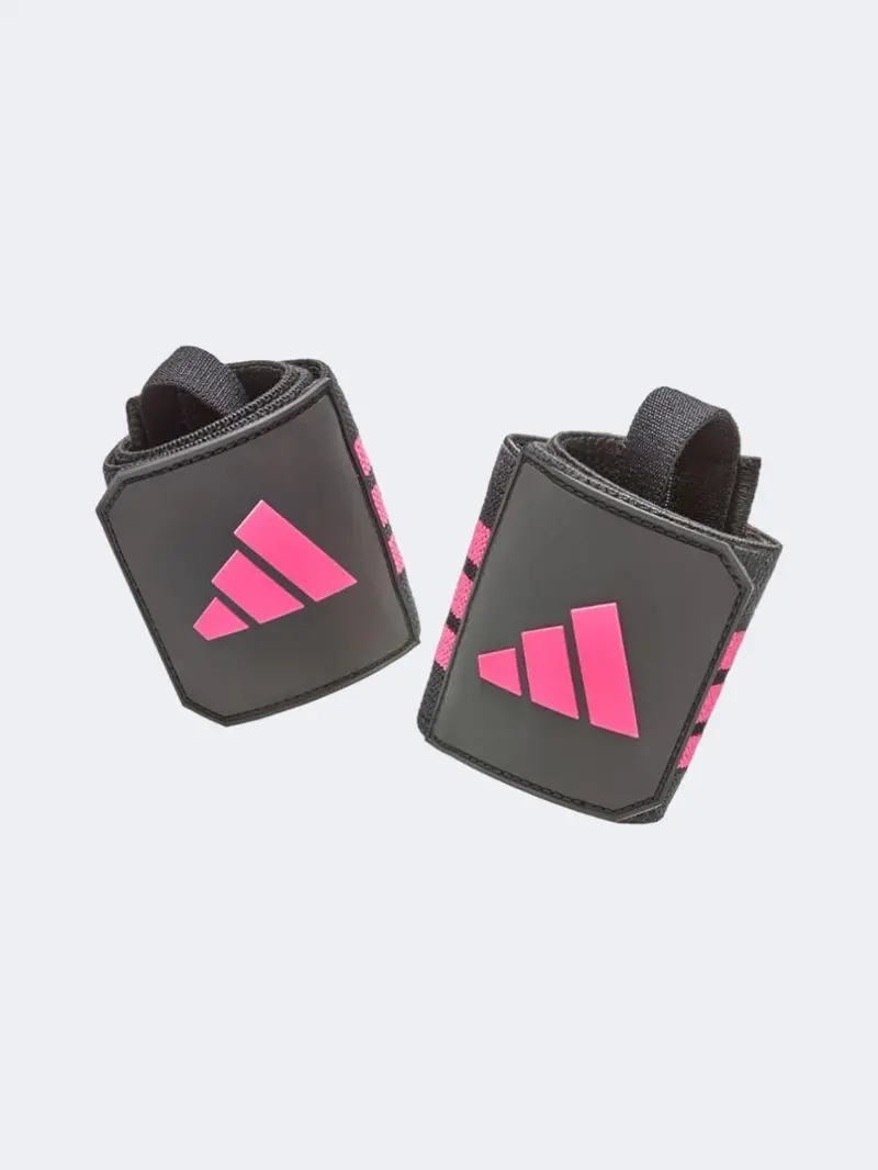 Adidas Women’S Black And Pink Fitness Wrist Band 1