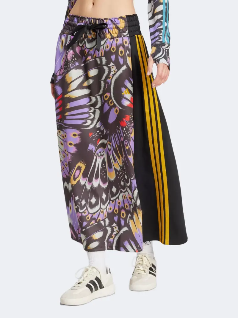 Adidas X Farm Premium Black, Purple & Red Women'S Training Skirt 1