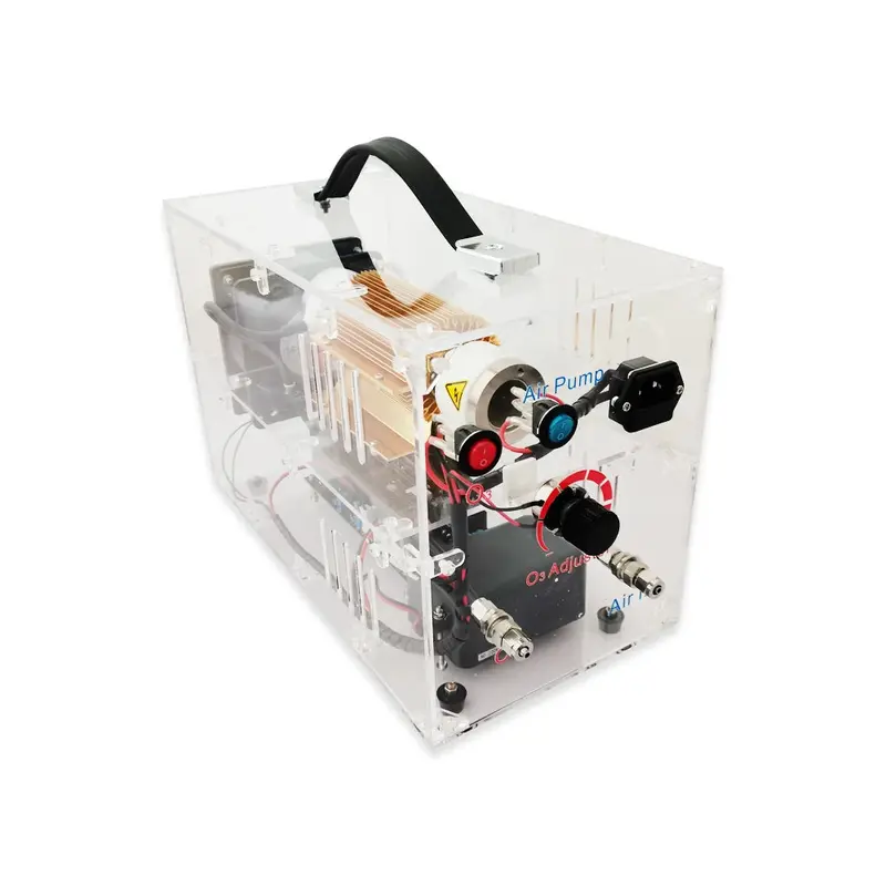 Adjustable 10G/Hour Ozone Generator – Dual-Mode Operation With Integrated Air Pump Or External Gas Feed 1