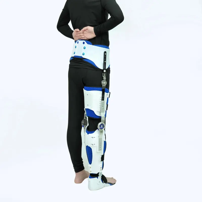 Adjustable Hip-Knee-Ankle-Foot Orthosis – Post-Surgical & Fracture Rehabilitation Brace For Femoral Stability 1