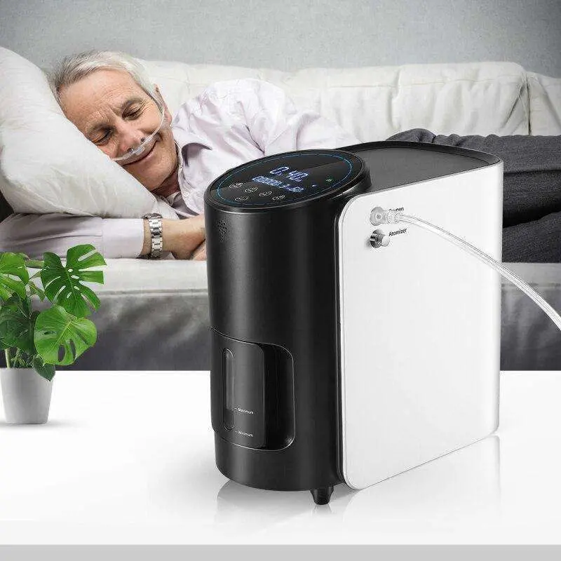 Adjustable Home & Travel Oxygen Concentrator (1L–7L/Min Continuous Flow) 1