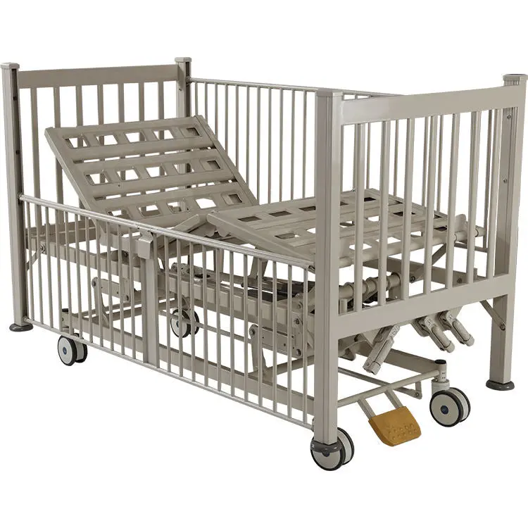 Adjustable Pediatric Examination Bed – Three-Function Manual Medical Bed For Children 1