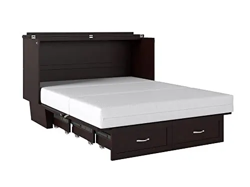 Afi Monroe Wall-Mounted Murphy Bed With Built-In Charging Ports 1