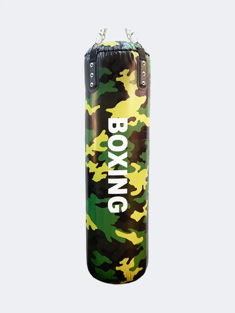 Aln 130Cm Freestanding Boxing Bag – Military-Style Multicolor Heavy Bag 1