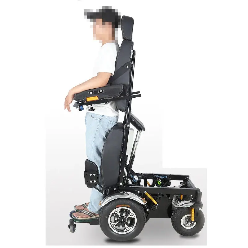 Amch09 Meubon Reclining & Foldable Electric Standing Wheelchair For Mobility Independence 1