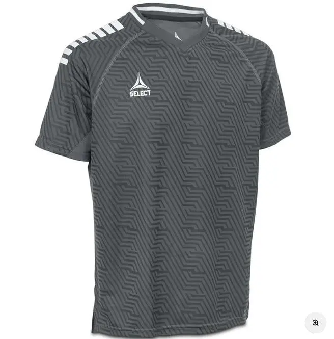 As Monaco Replica Jersey – Grey And White Short-Sleeve 1