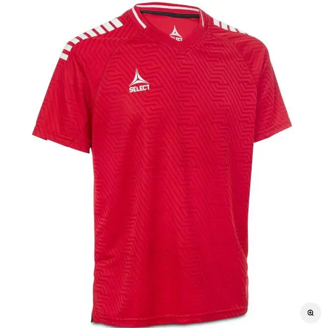 As Monaco Replica Jersey – Red And White Short-Sleeve 1