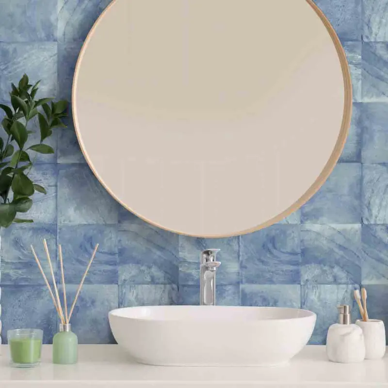 Atol Azure Porcelain Tile – 6X6 Inch Ceramic Floor And Wall Tile 1