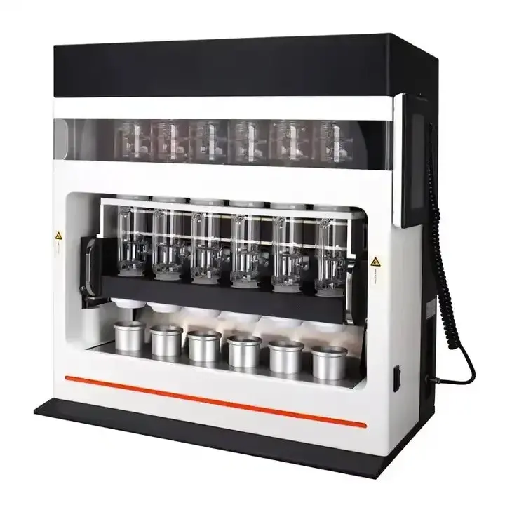 Automated Soxhlet Extraction System: Benchtop Fat Analyzer With Programmable Cycle Control (Msoxh606) 1