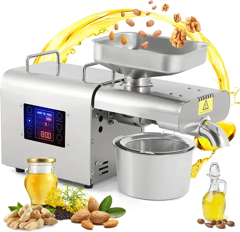 Automatic Cold & Hot Oil Press Machine With Smart Control — 15 Lbs/Hr Capacity (M22123D) 2