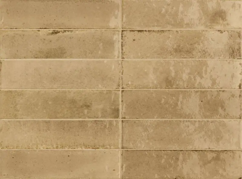 Beige Distressed Subway Porcelain Tile – 2.5X9.5 Magnolia Collection 1