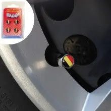 Belgian Car Valve Stem Caps – Set Of 4 1