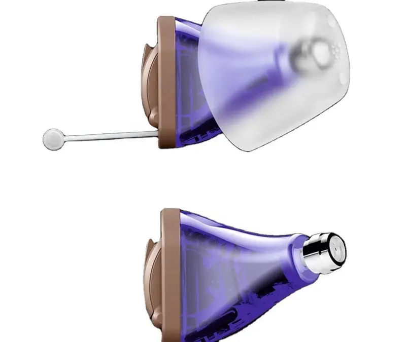Ble-Compatible Invisible Hearing Aid Amplifier With Smartphone App Control (Rexton Inox Cic/Itc 5A) 1