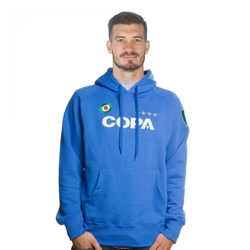 Blue Football Hoodie Sweatshirt 1