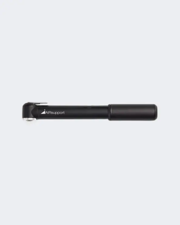 Bontrager Air Support Hv Floor Pump – Black & Silver High-Volume Bike Inflator 1