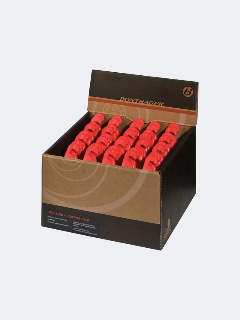 Bontrager Tire Lever Set – 20-Piece Bike Repair Tool Kit In Red 1
