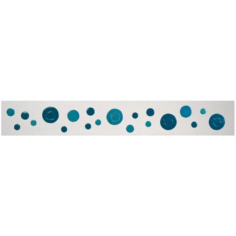 Bubbles Pool Step Marker Mosaic Tile – Playful Aqua Accent 1