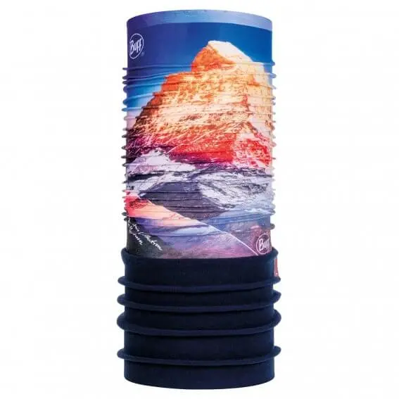 Buff Mountain Collection Polar Tube Scarf – Matterhorn Print 1