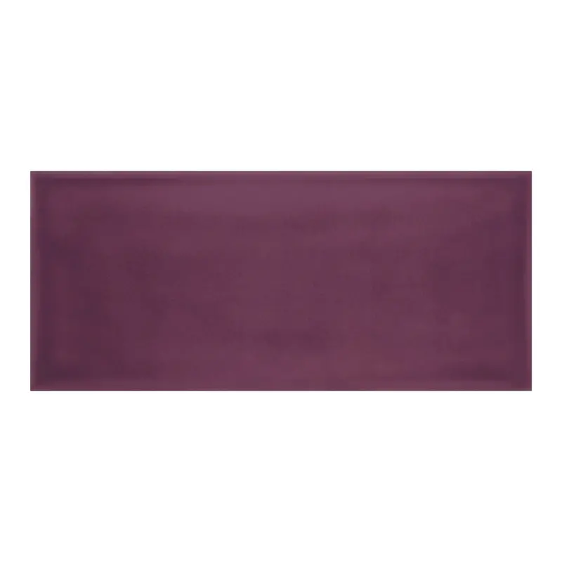 Burgundy Subway Tile – 4 In X 10 In Glossy Ceramic Wall Tile 1