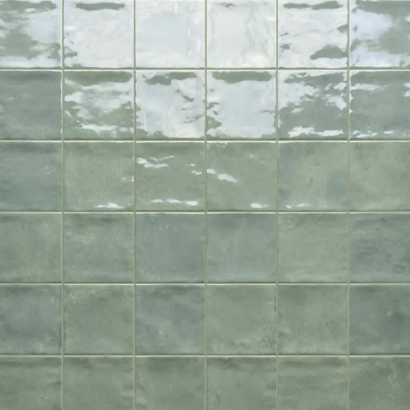 Charleston Salt Water 4X4 Glossy Porcelain Tile 1