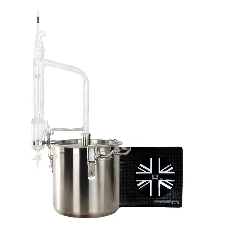 Cold-Press & Steam Distillation Machine For Floral Oils – 10L Lemongrass/Rose/Lavender 1