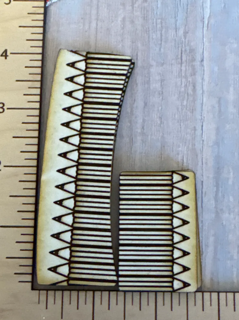 Colored Pencil Artistic Claw Clip 1