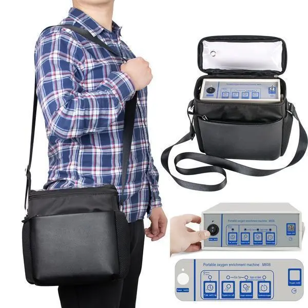 Compact Adjustable Concentrator (1.5L Cf / 1L–3L Pf) With Dual Batteries & 3-Hour Runtime – Maf606 1