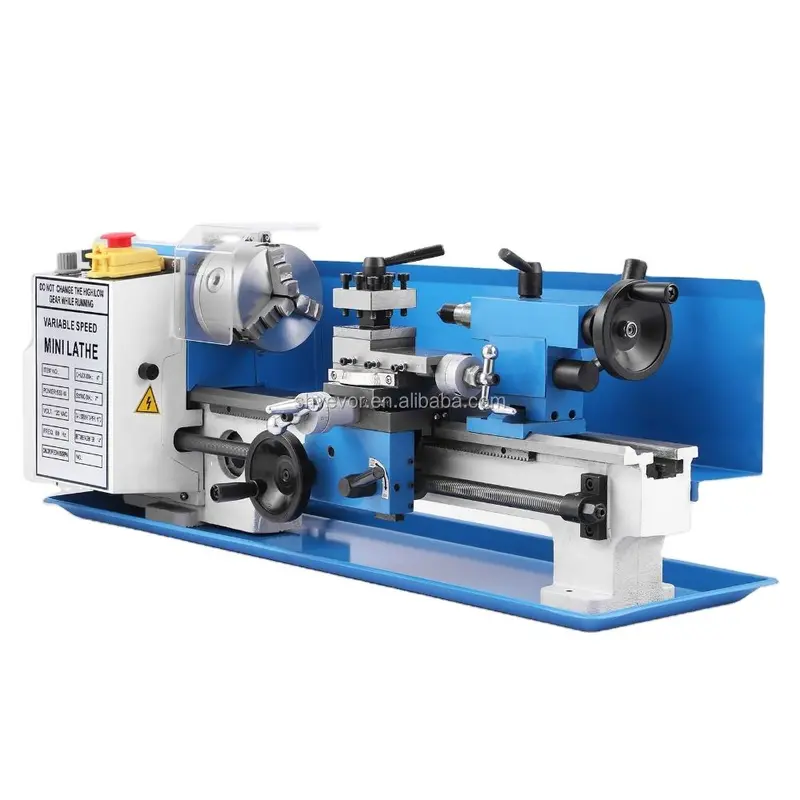 Compact Cnc Vertical Lathe Machine – 550W Motor, 350Mm Swing Capacity For Precision Metal Turning 1