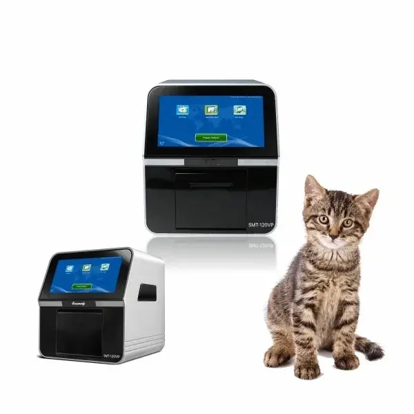 Compact Veterinary Biochemistry Analyzer With Preloaded Reagent Discs 1