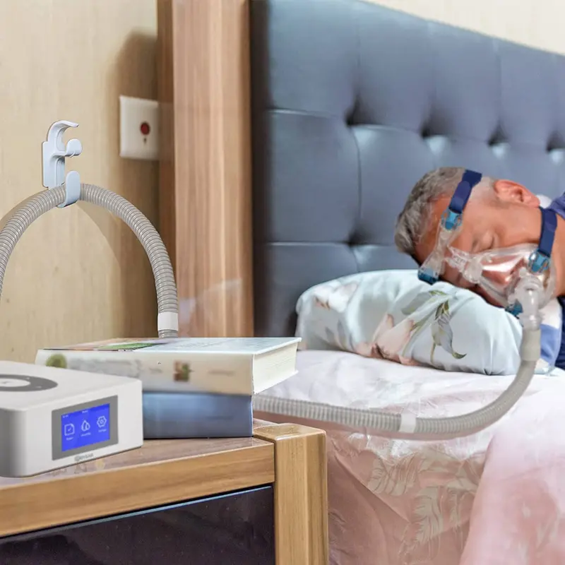 Cpap Hose & Headband Organizer: Wall-Mountable Hanger With Non-Slip Grip 1