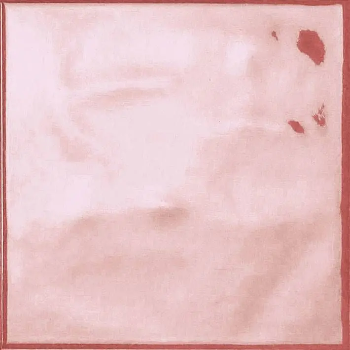 Crimson Reflections Wall Tile – 6X6 Inch Glossy Ceramic-Glass Hybrid 1