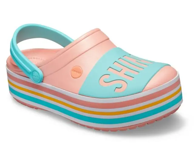 Crocs Cb Platform Bold Color Clog – Unisex Multicolor Slippers 1
