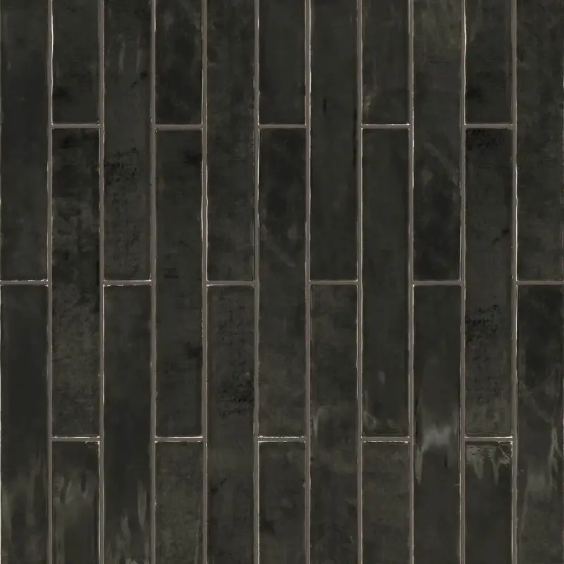 Dark Grey Persian-Inspired Subway Wall Tile – 2.5 In X 16 In 1