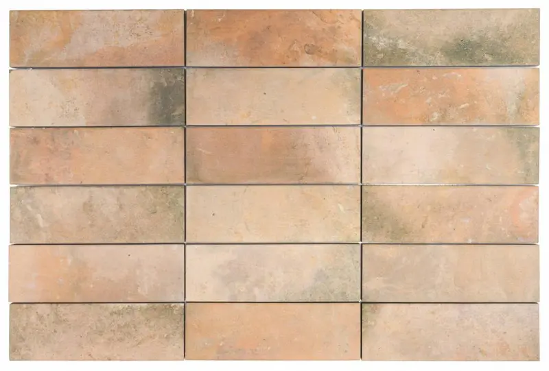 Dark Terracotta Tavern Porcelain Wall & Floor Tile (2" X 6") 1