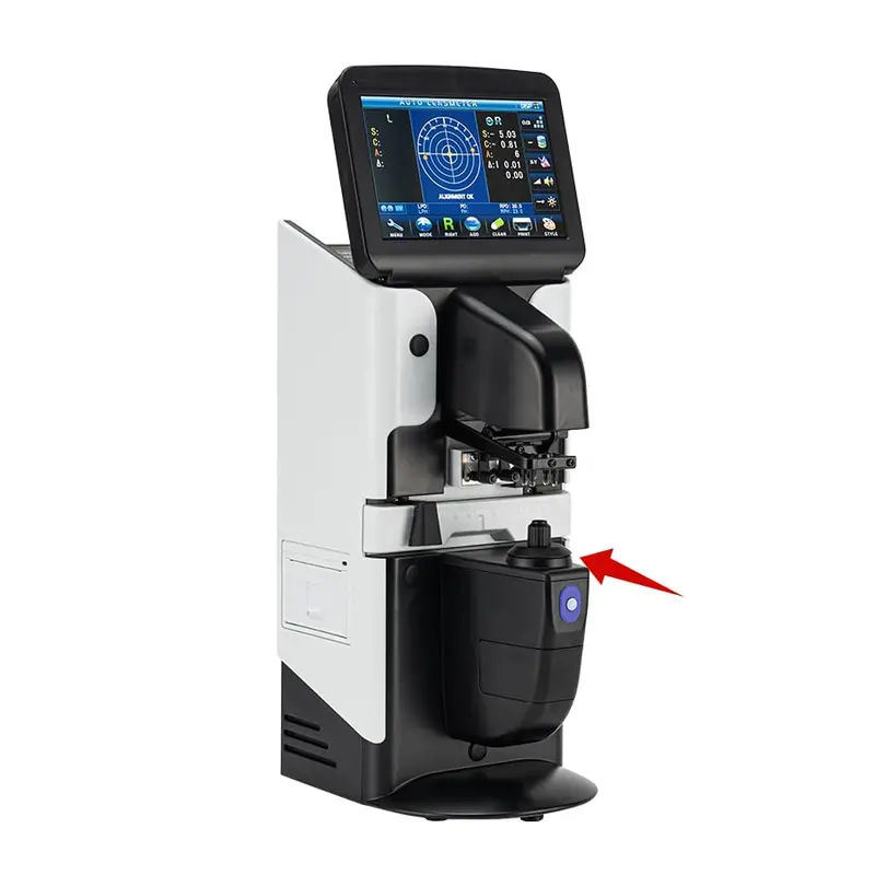 Digital Lcd Lensometer With Touchscreen – 7" Auto Pd & Uv Printing Focimeter Mjd2600A 1