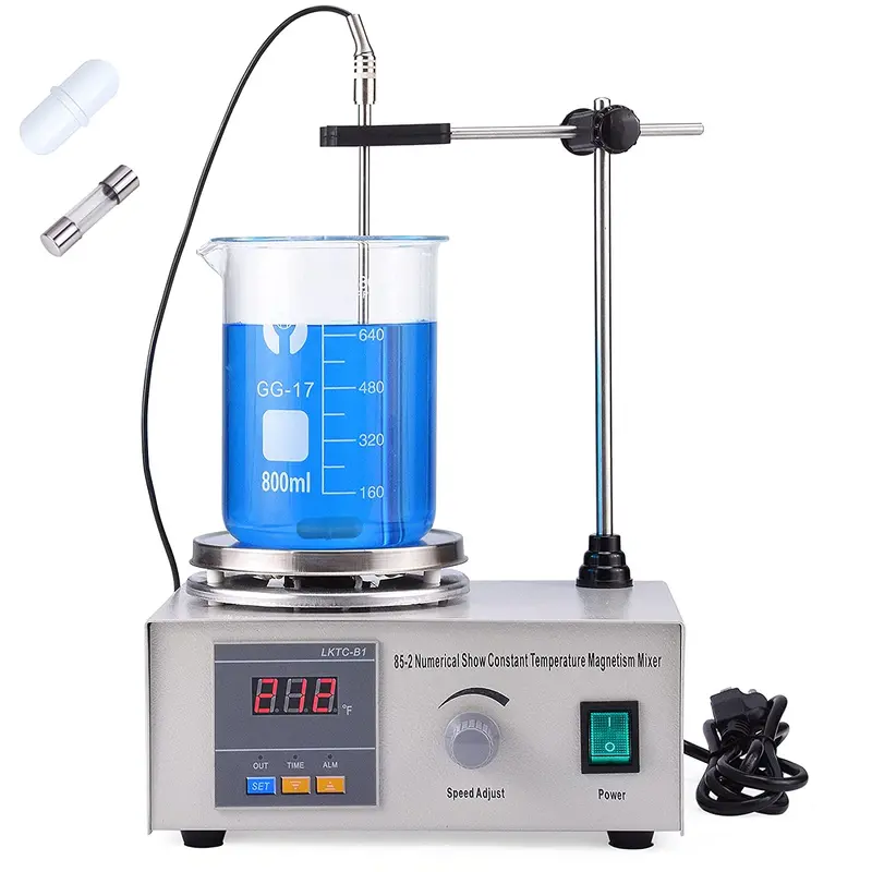 Digital Magnetic Stirrer Hotplate – 2L Capacity, 2400 Rpm, Temp Display 1