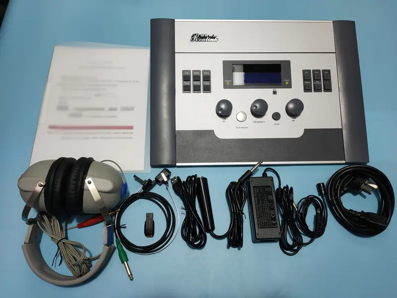 Dual-Channel Programmable Digital Audiometer For Clinical Hearing Assessments 1