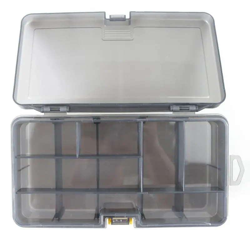 Dual-Compartment Aluminum Tackle Box 1