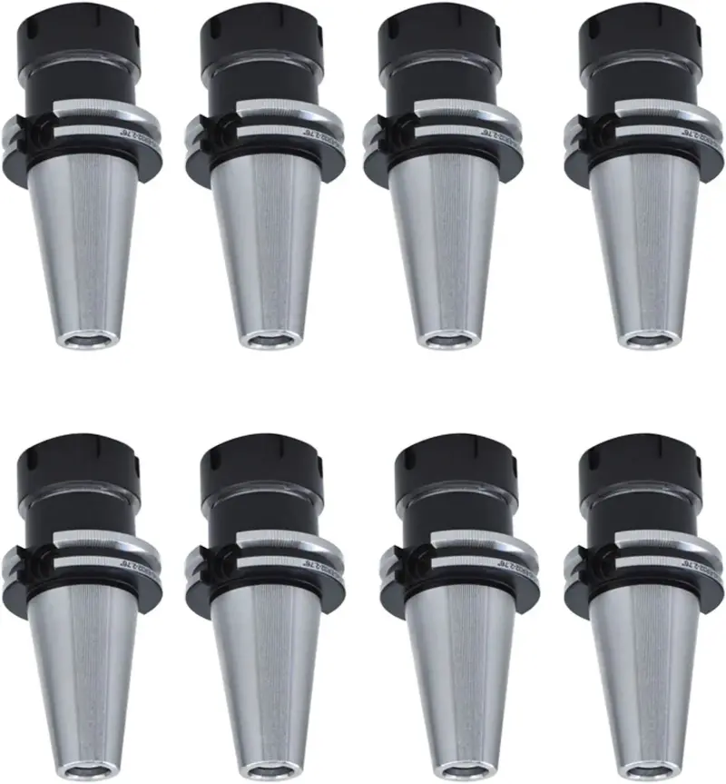 Er32 Cat40 Collet Chuck Kit – 8-Piece Steel Collet Set, 2.76" Length 1