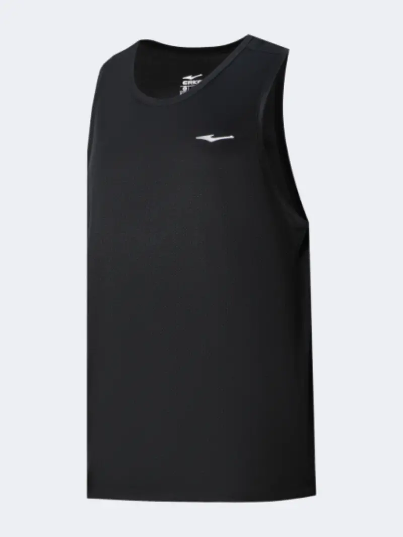Erke Men'S Black Basketball Tank Top 1