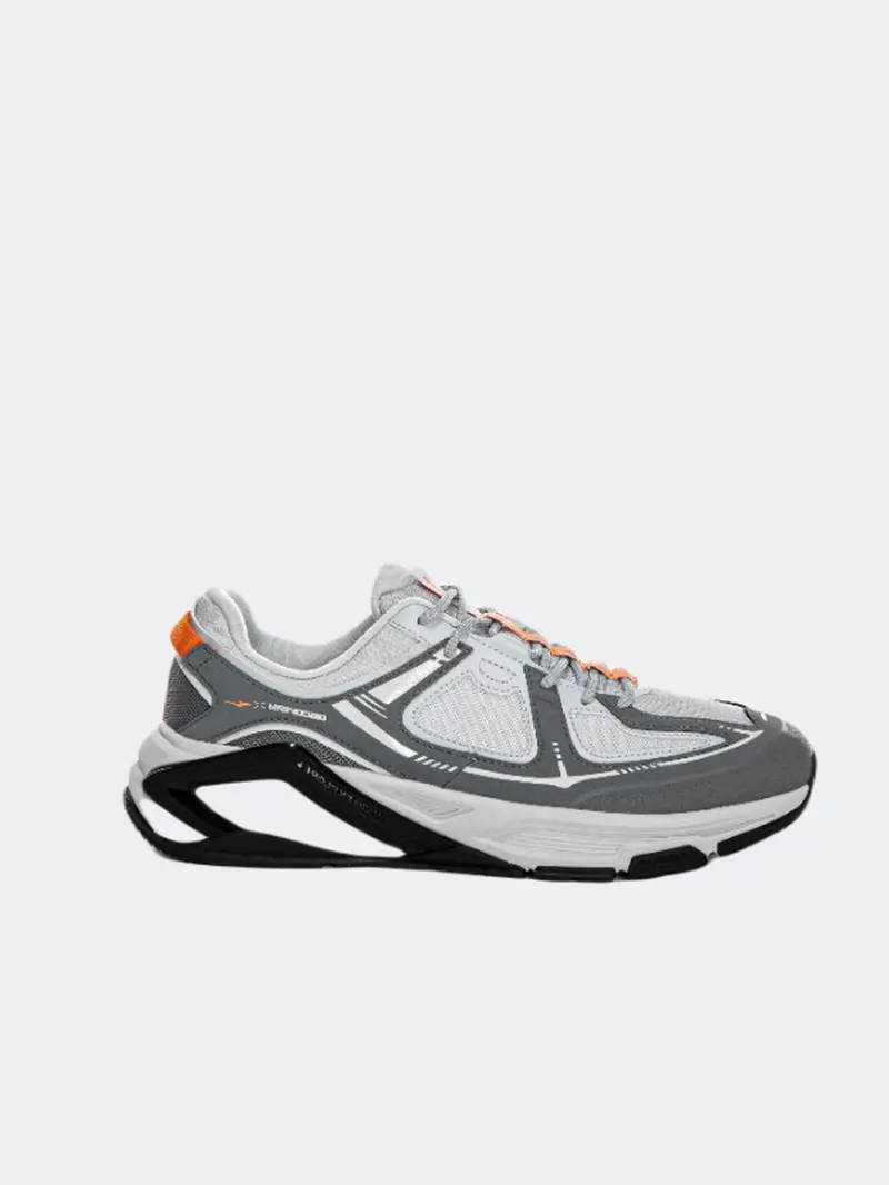 Erke Men'S Casual Lifestyle Shoes – Grey And Steel Grey 1
