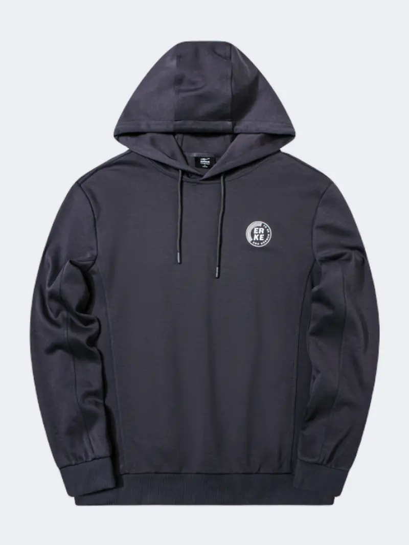 Erke Men'S Cozy Lifestyle Hoodie – Dark Purple 1
