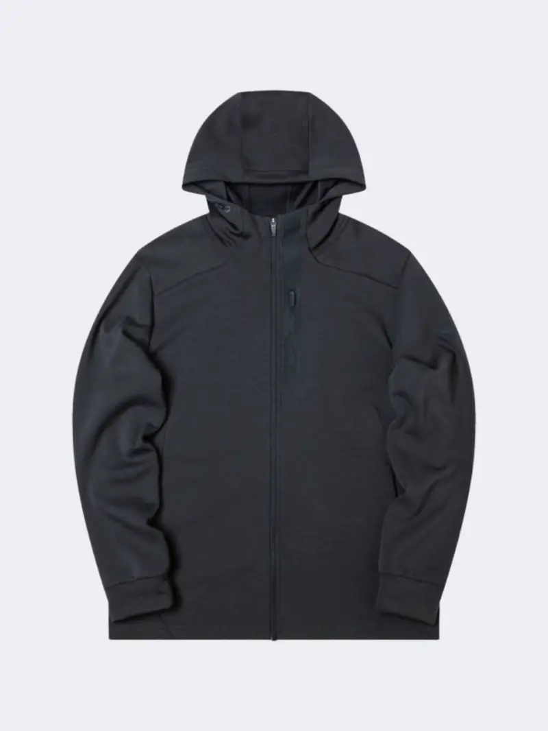 Erke Men'S Full-Zip Training Hoodie In Dark Grey 1