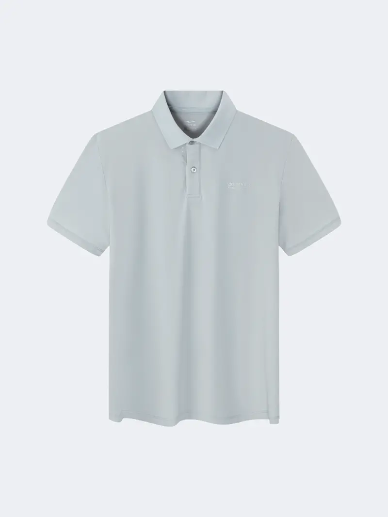 Erke Men'S Grey Tennis Performance Polo 1