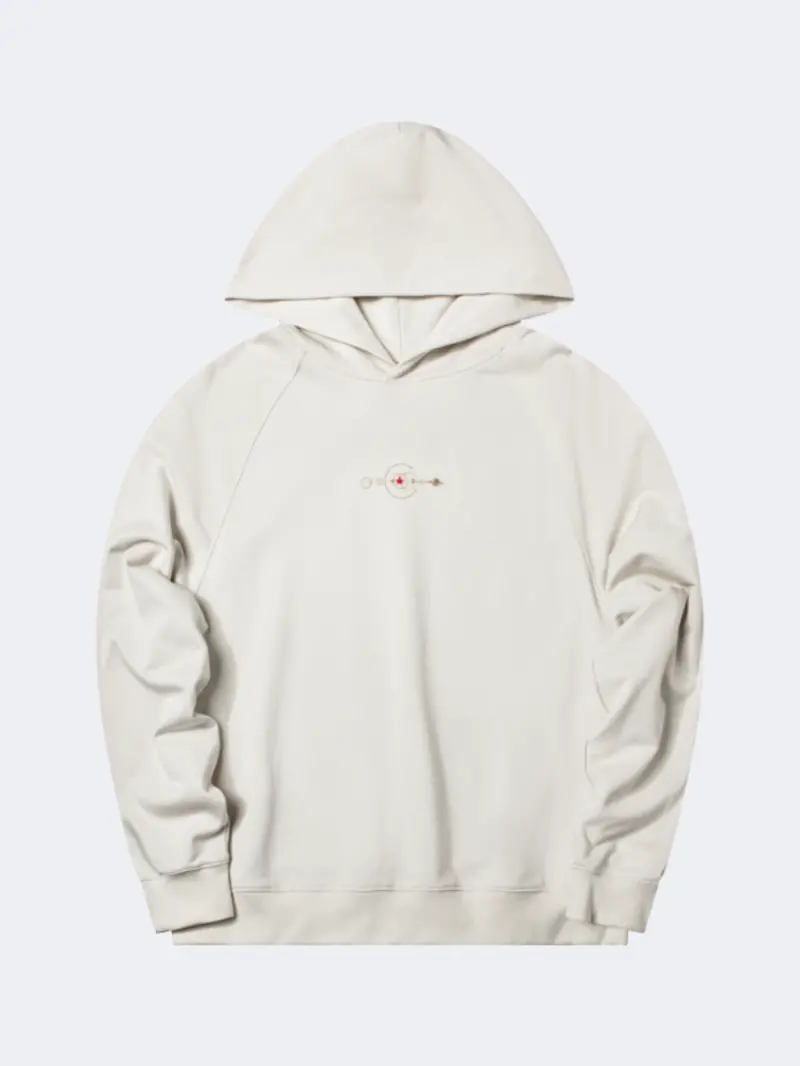 Erke Men'S Lightweight Lifestyle Hoodie – Light White 1