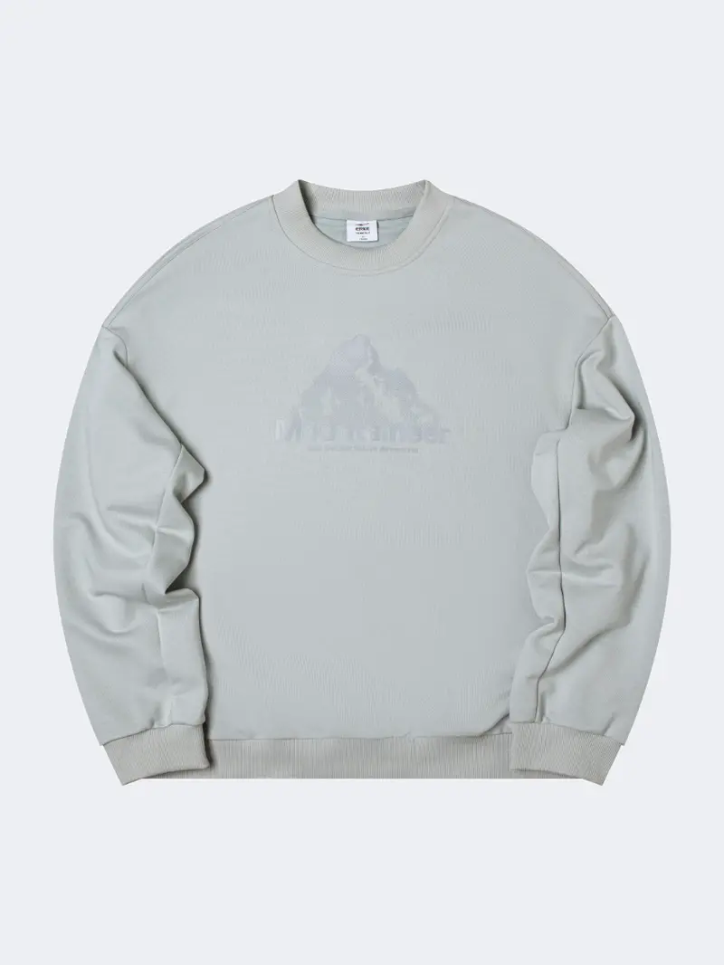 Erke Men'S Outdoor-Fit Green Sweatshirt 1