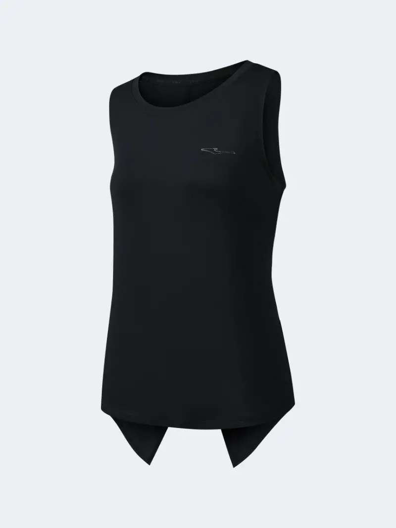 Erke Women’S Black Training Tank Top – Sporty Sleeveless Design 1