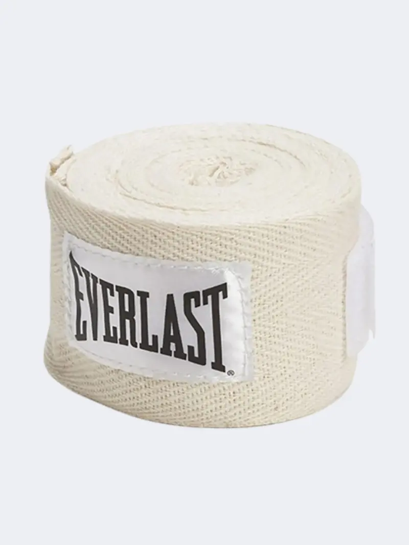 Everlast Boxing Protection Gear – Unisex White And Cream Training Guard 1